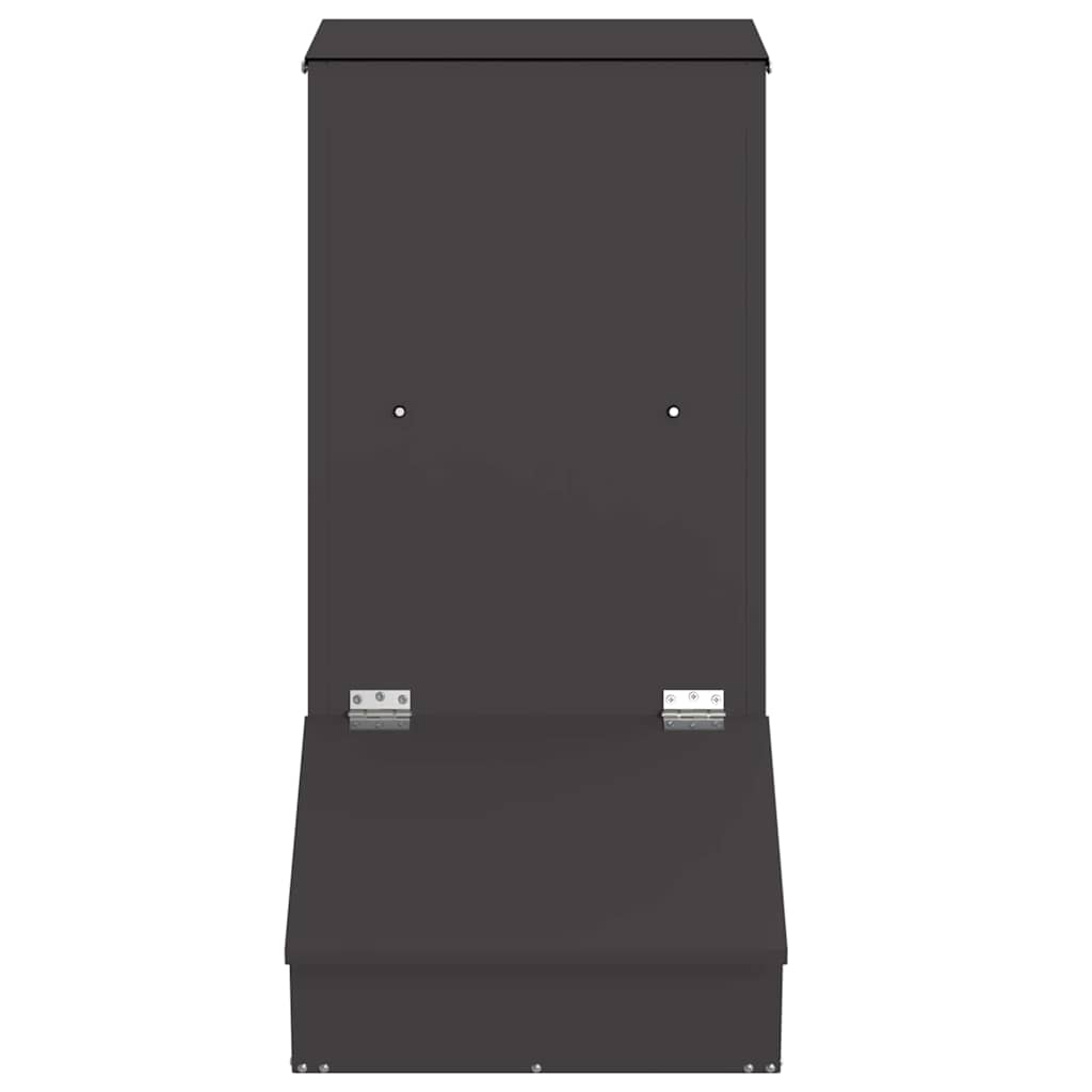 Schweinfutterspender Schwarz 55 x 38 x 76 cm 20 kg