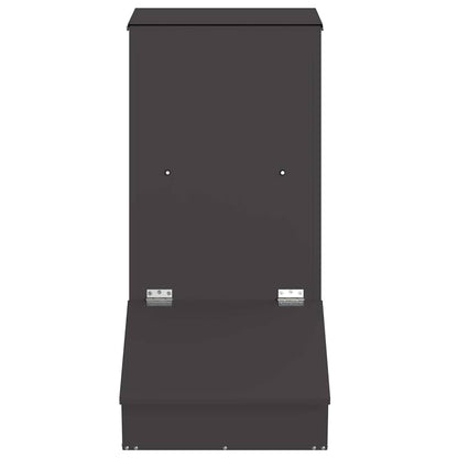 Schweinfutterspender Schwarz 55 x 38 x 76 cm 20 kg