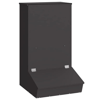 Schweinfutterspender Schwarz 55 x 51 x 91,5 cm 20 kg