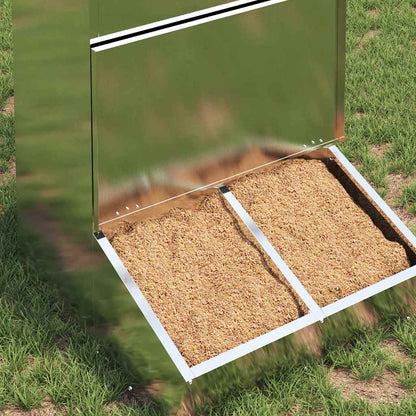 Schweinfutterspender Silber 55 x 51 x 91,5 cm 20 kg