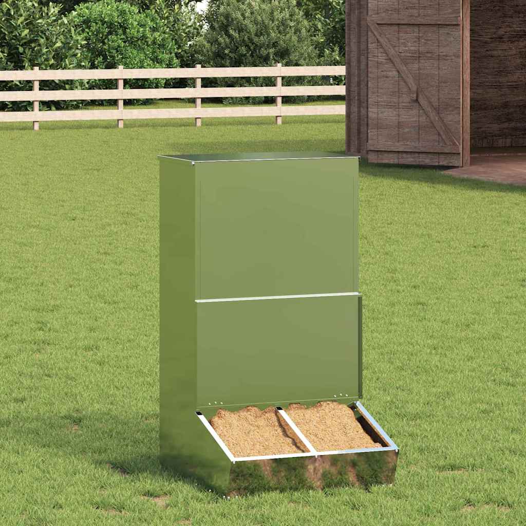 Schweinfutterspender Silber 55 x 51 x 91,5 cm 20 kg