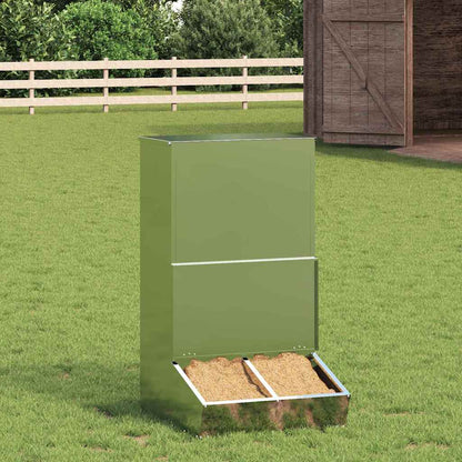 Schweinfutterspender Silber 55 x 51 x 91,5 cm 20 kg