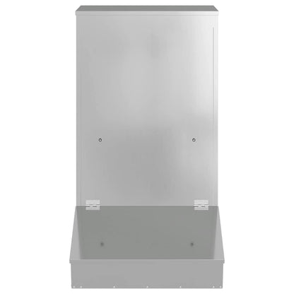 Schweinfutterspender Silber 55 x 51 x 91,5 cm 20 kg