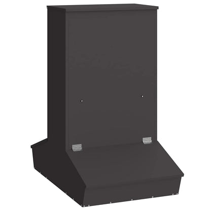 Schweinfutterspender Schwarz 82 x 51 x 91,5 cm 20 kg