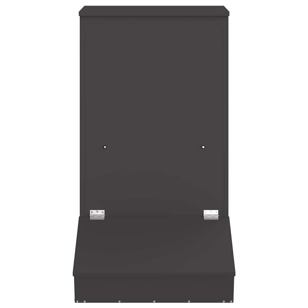 Schweinfutterspender Schwarz 82 x 51 x 91,5 cm 20 kg