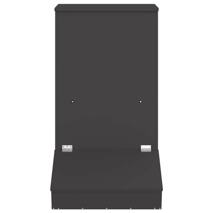 Schweinfutterspender Schwarz 82 x 51 x 91,5 cm 20 kg