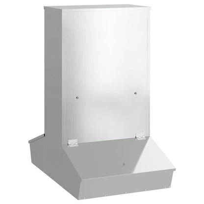 Schweinfutterspender Silber 82 x 51 x 91,5 cm 20 kg