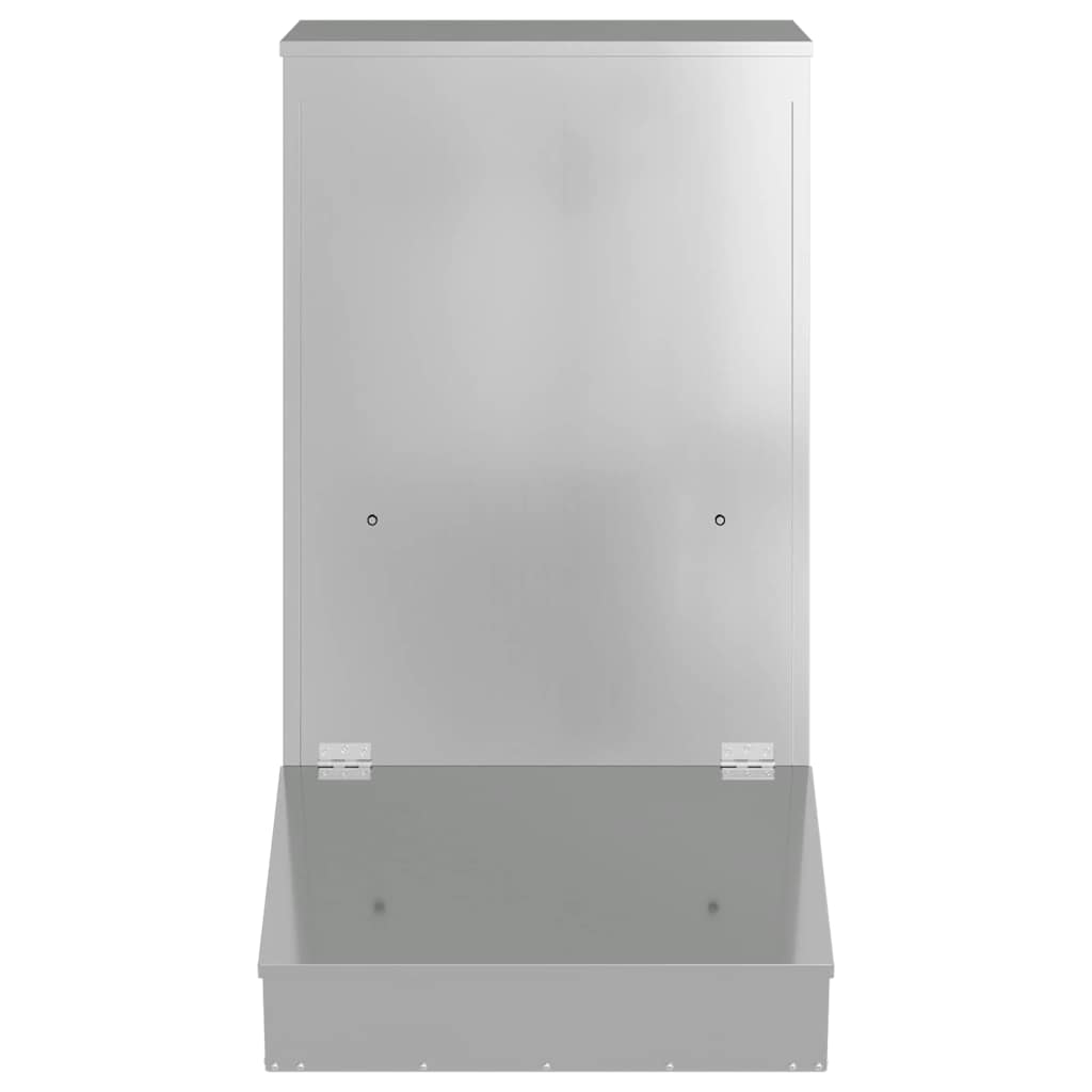 Schweinfutterspender Silber 82 x 51 x 91,5 cm 20 kg