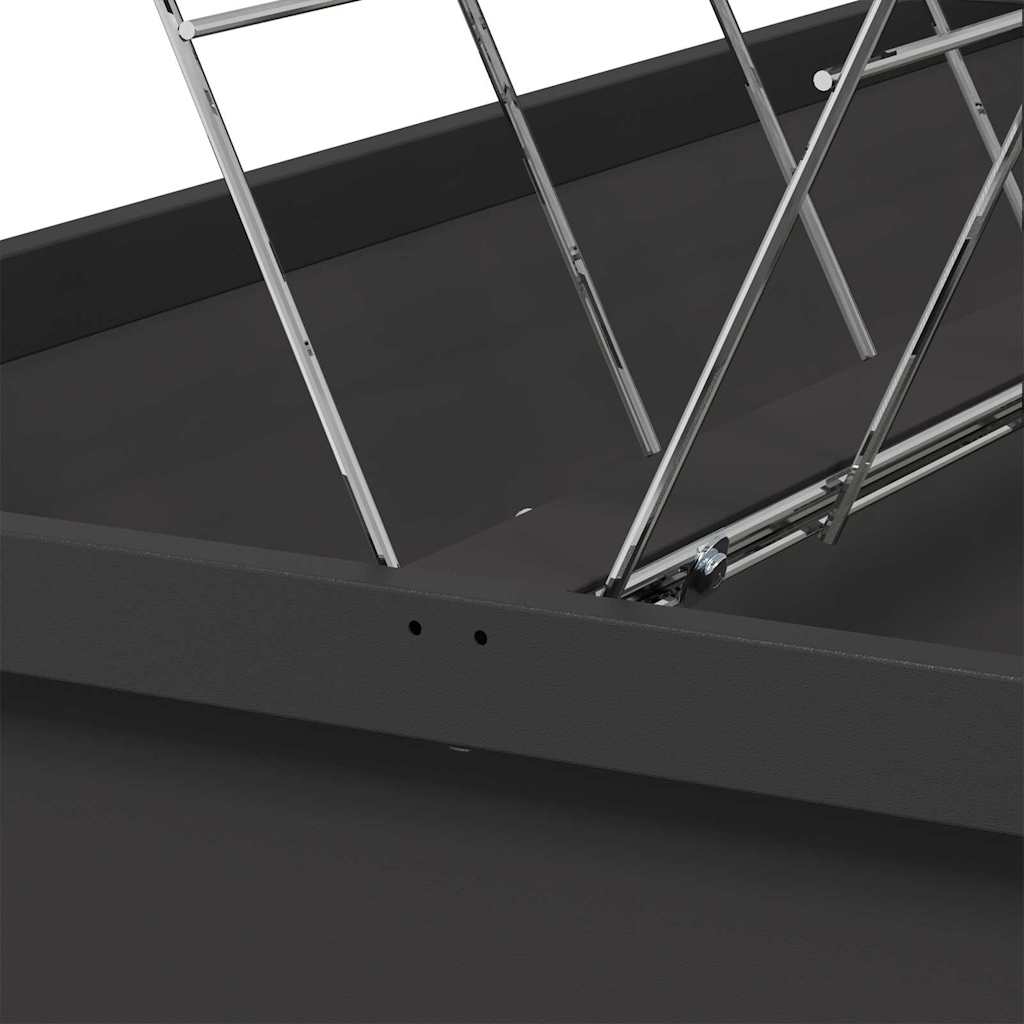 Viehfutterspender Schwarz 100 x 60 x 90 cm 15 kg