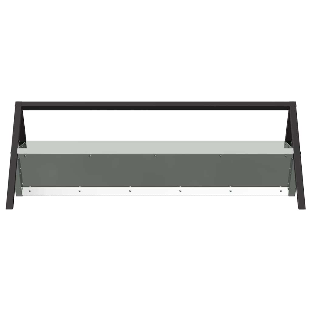 Futtertröge für Nutztiere Silber 111 x 76 x 38 cm 10 kg