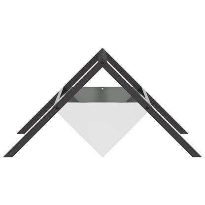 Futtertröge für Nutztiere Silber 111 x 76 x 38 cm 10 kg
