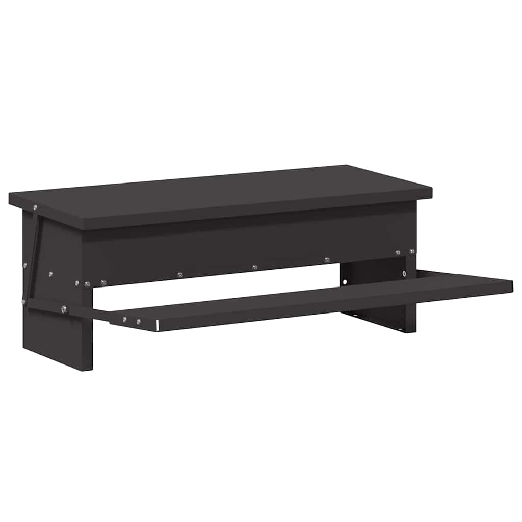 Hühnertretfeeder Schwarz 48,5 x 39,5 x 19 cm 5 kg