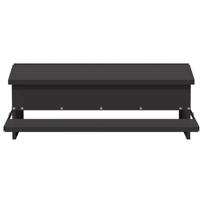 Hühnertretfeeder Schwarz 75 x 53 x 20,5 cm 10 kg