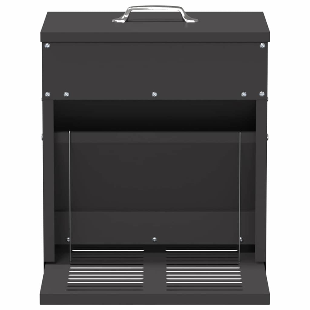 Hühnertretfeeder Schwarz 33 x 42 x 40 cm 10 kg