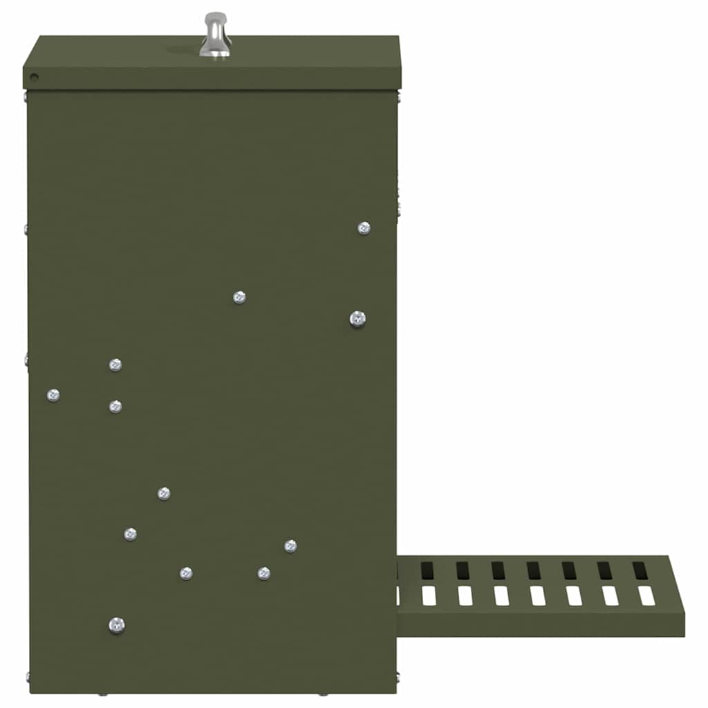 Hühnertretfeeder Olivgrün 33 x 42 x 40 cm 10 kg