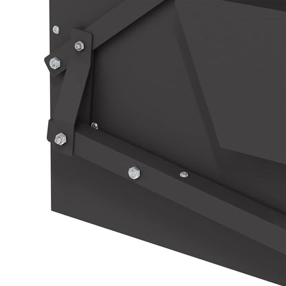 Hühnertretfeeder Schwarz 50 x 40 x 29 cm 2 kg
