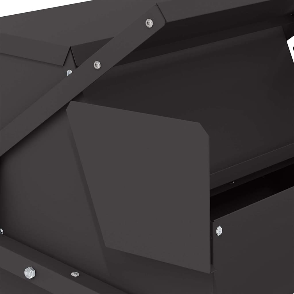 Hühnertretfeeder Schwarz 50 x 40 x 29 cm 2 kg