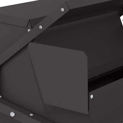 Hühnertretfeeder Schwarz 50 x 40 x 29 cm 2 kg