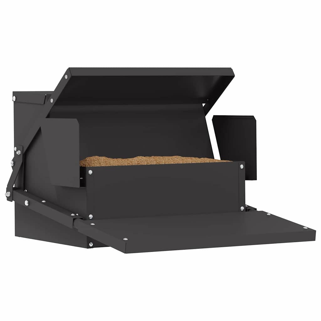 Hühnertretfeeder Schwarz 50 x 40 x 29 cm 2 kg