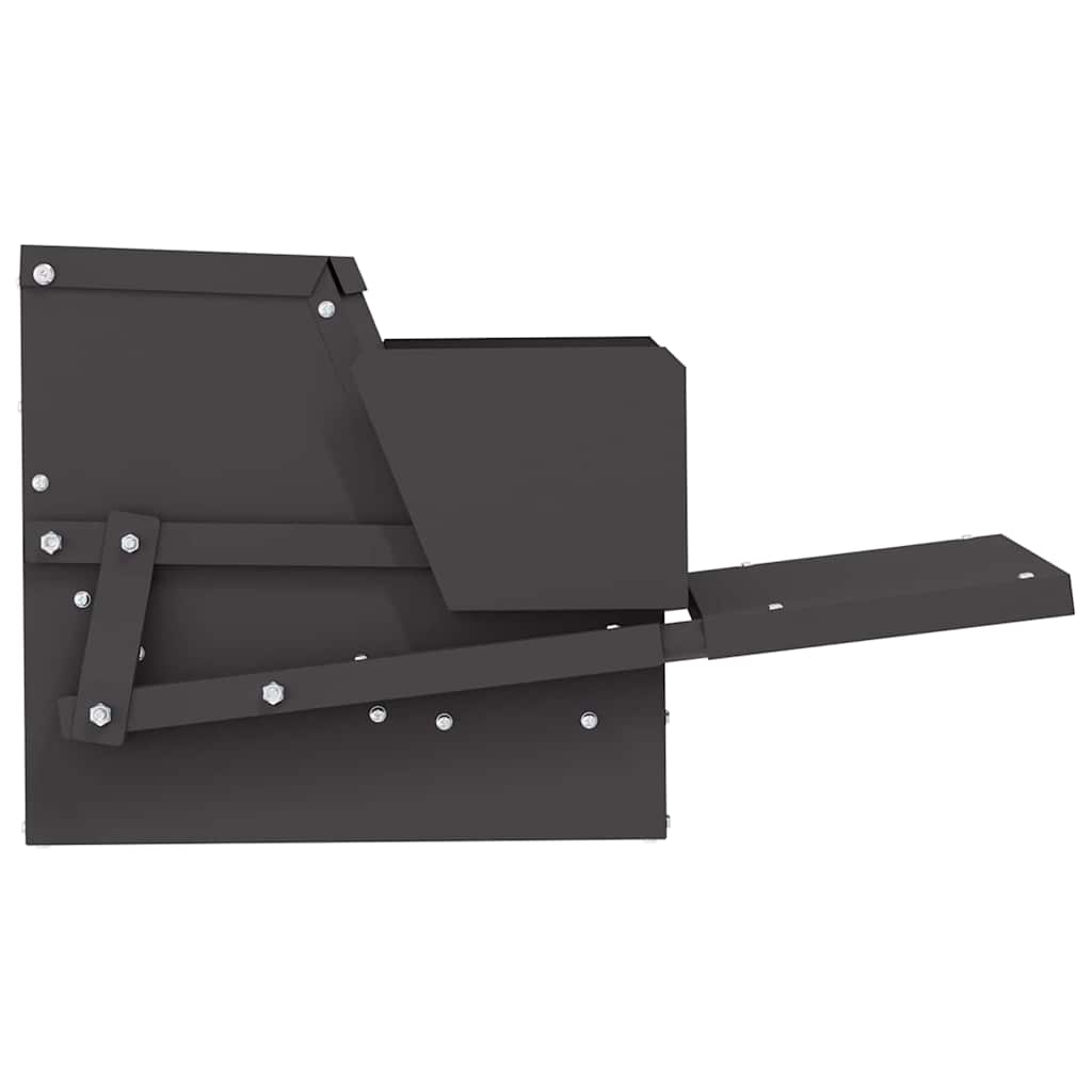 Hühnertretfeeder Schwarz 50 x 40 x 29 cm 2 kg