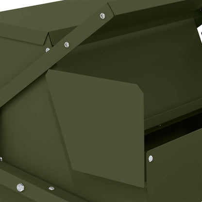 Hühnertretfeeder Olivgrün 50 x 40 x 29 cm 2 kg