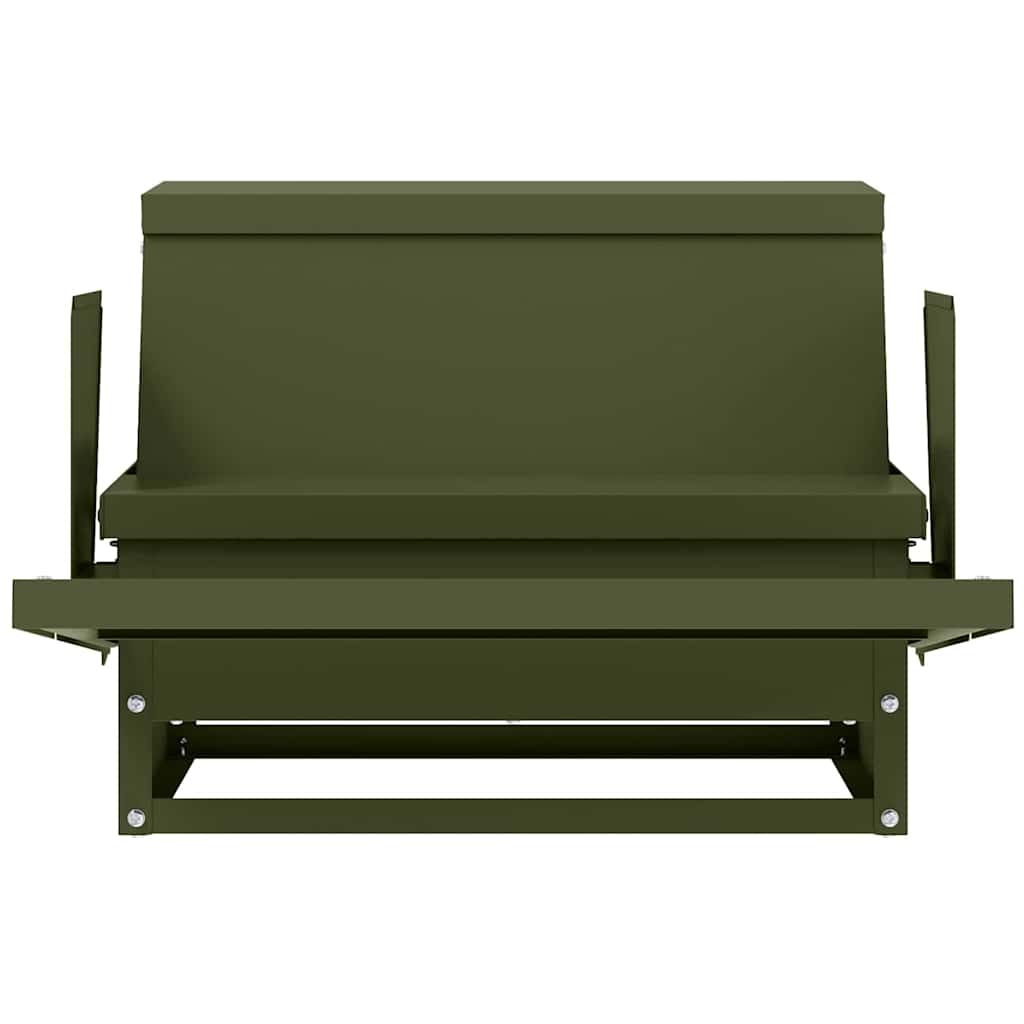 Hühnertretfeeder Olivgrün 50 x 40 x 29 cm 2 kg