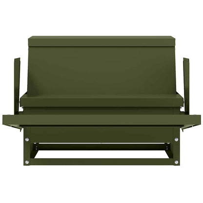 Hühnertretfeeder Olivgrün 50 x 40 x 29 cm 2 kg
