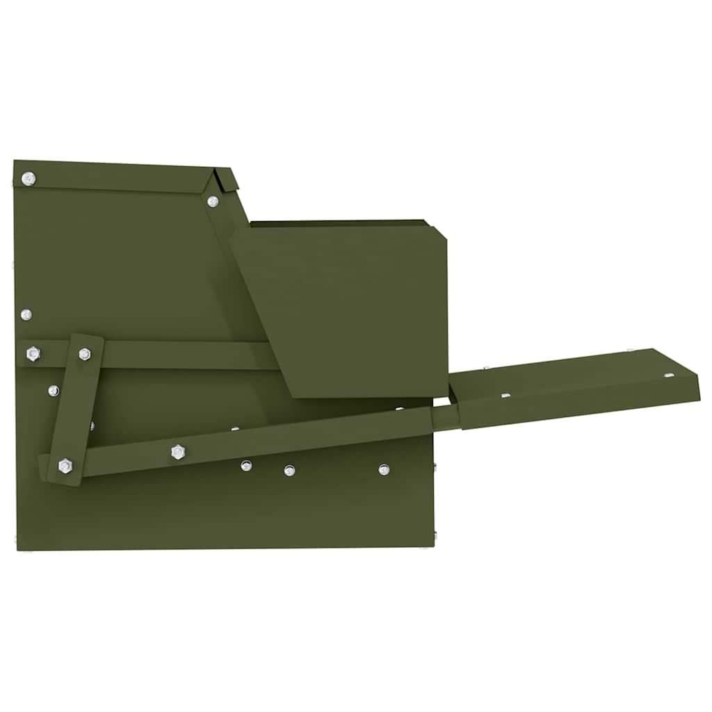 Hühnertretfeeder Olivgrün 50 x 40 x 29 cm 2 kg
