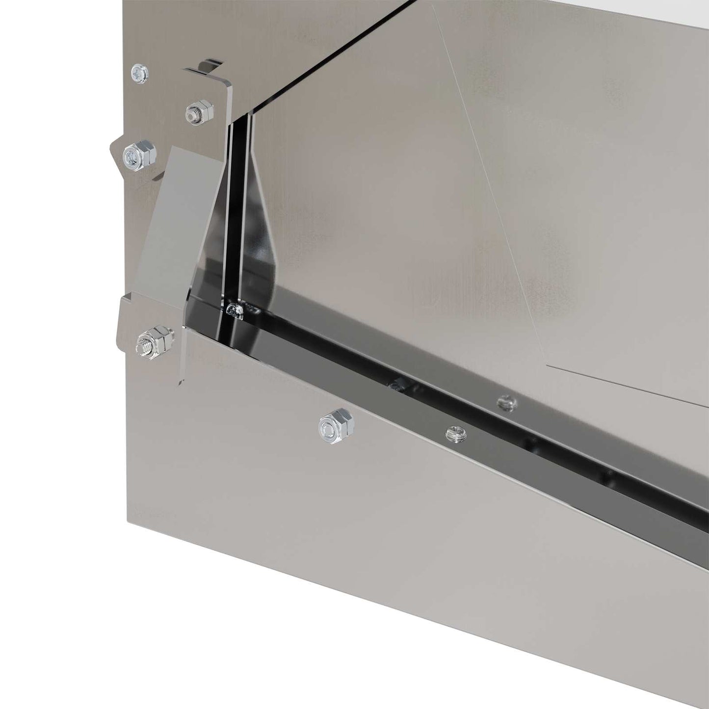 Hühnertretfeeder Silber 50 x 40 x 29 cm 2 kg Verzinkter Stahl