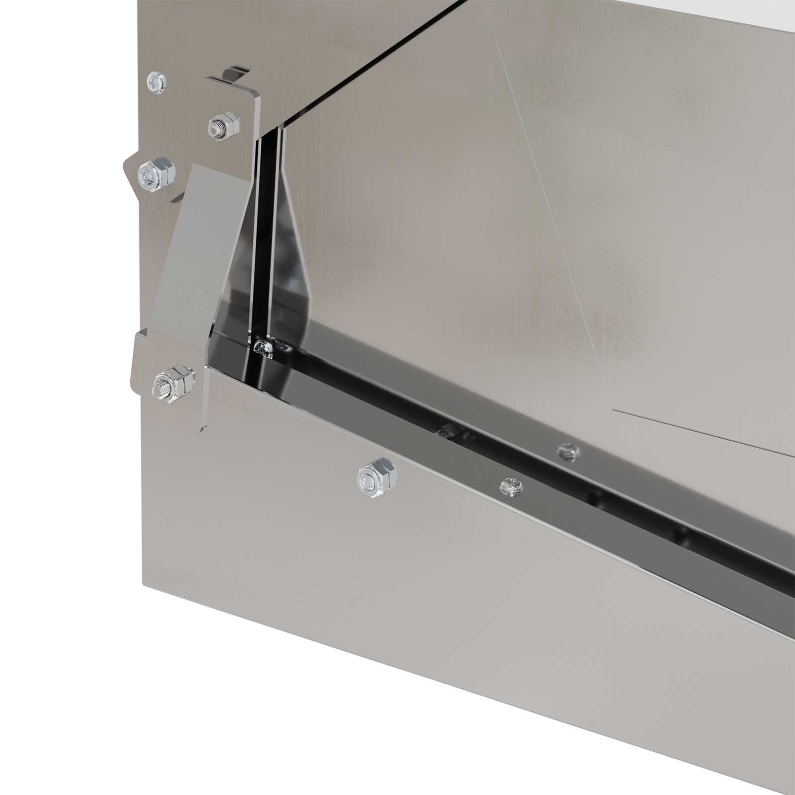 Hühnertretfeeder Silber 50 x 40 x 29 cm 2 kg Verzinkter Stahl