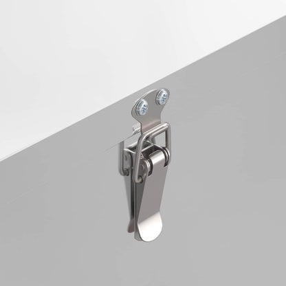 Hühnerfütterer 2 Silber 40,5 x 25 x 38 cm 20 kg
