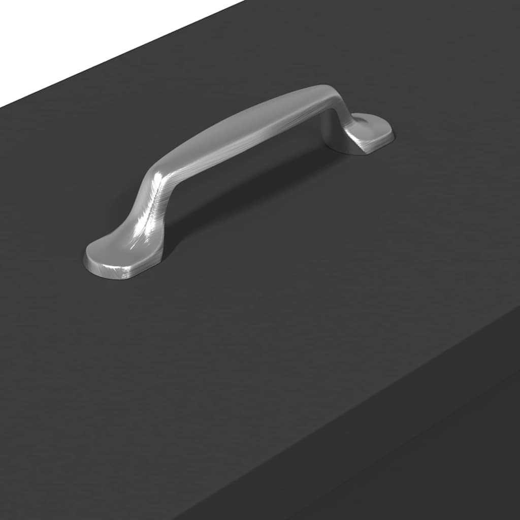 Hühnerfütterer 2 Schwarz 41,5 x 20,5 x 33 cm 15 kg