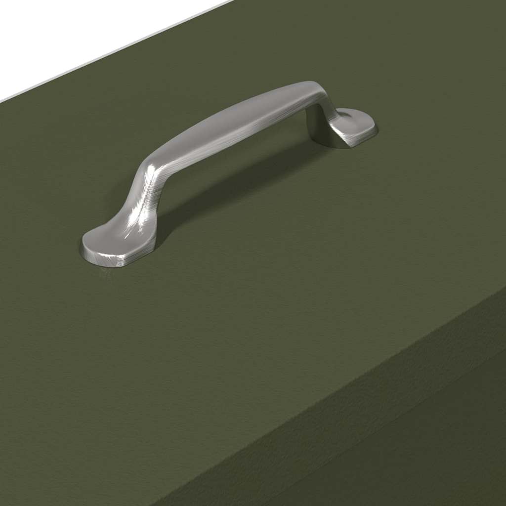 Hühnerfütterer 2 Olive Grün 41,5 x 20,5 x 33 cm 15 kg