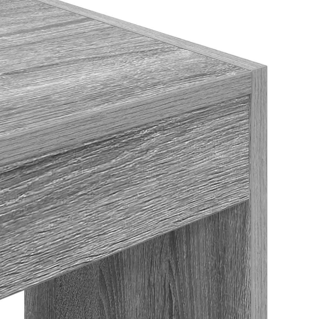 Bücherregal Grau Sonoma 80 x 30 x 198 cm Holzwerkstoff