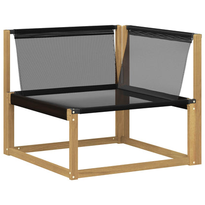 Outdoor-Sofagarnitur 7 stk. Weiß und Creme