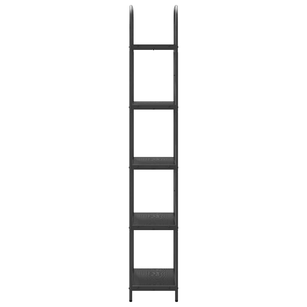 Bücherregal 5 Ebenen 60 x 30 x 183 cm Holzwerkstoff