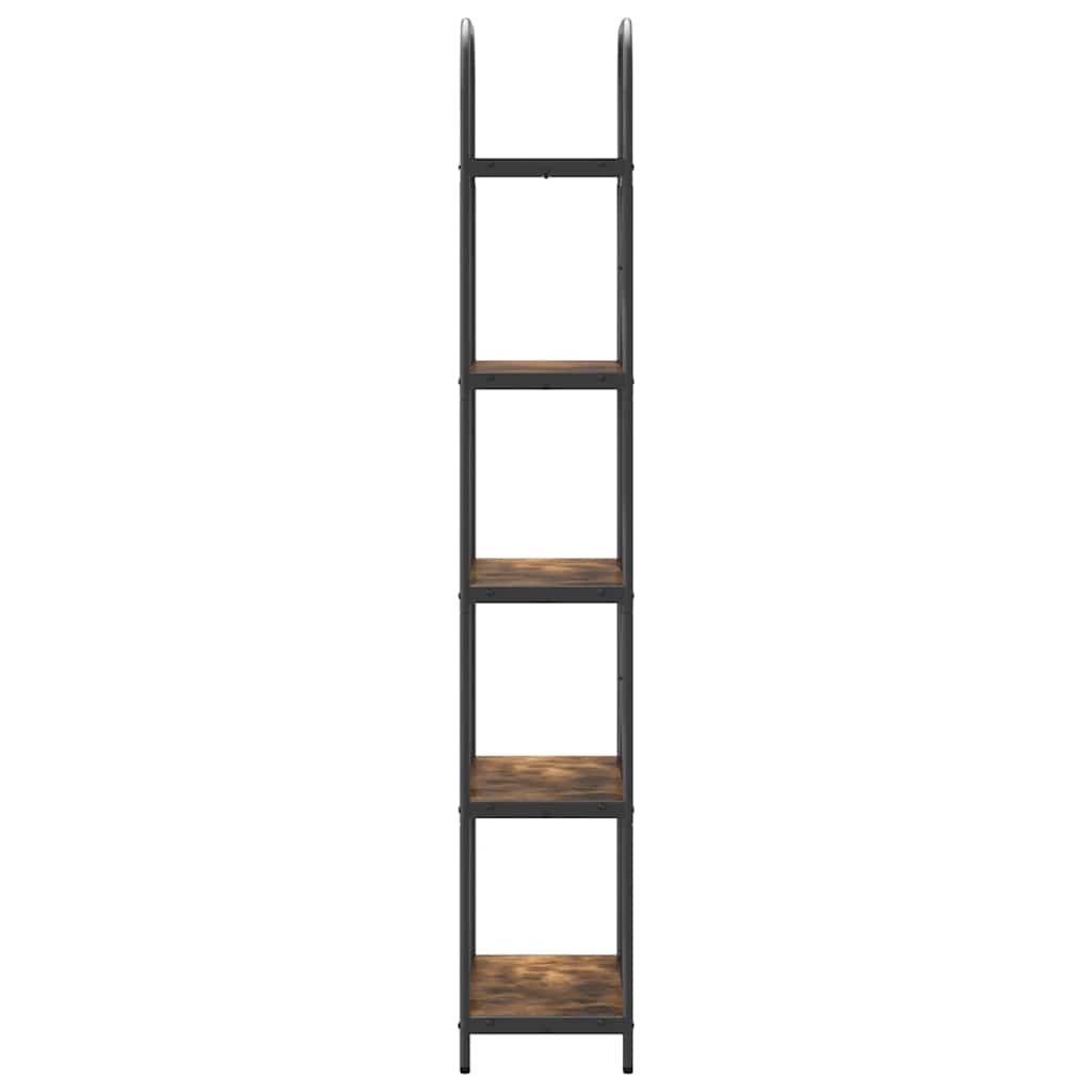 Bücherregal 5 Ebenen 60 x 30 x 183 cm Holzwerkstoff