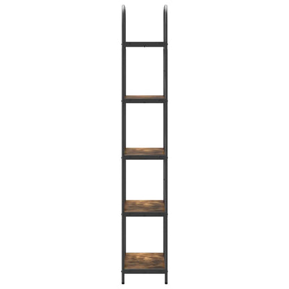 Bücherregal 5 Ebenen 60 x 30 x 183 cm Holzwerkstoff