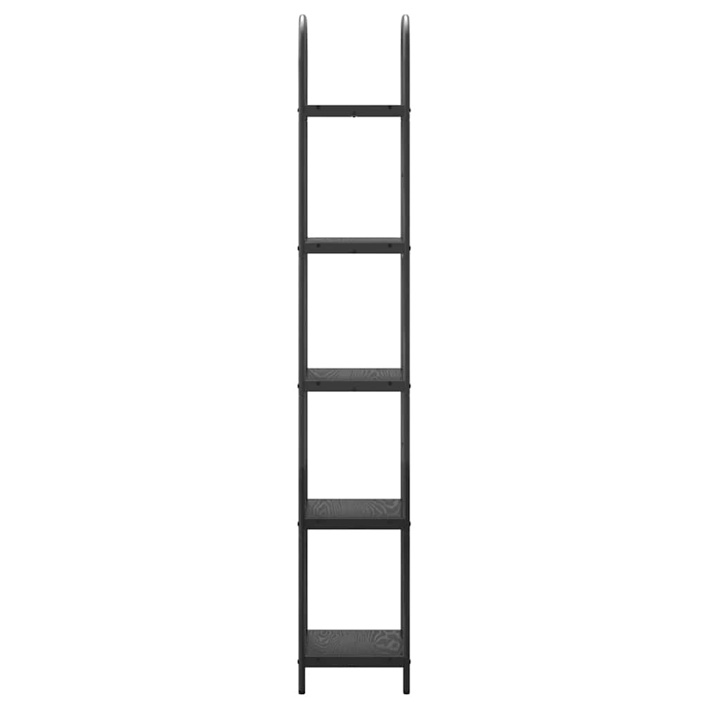 Bücherregal 5 Ebenen 40 x 30 x 183 cm Holzwerkstoff