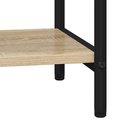 Bücherregal 4 Ebenen 40 x 30 x 146 cm Holzwerkstoff