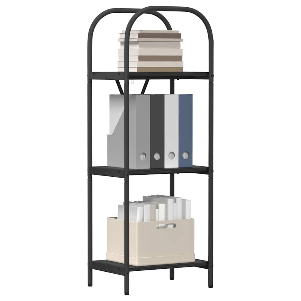 Bücherregal 3 Ebenen 40 x 30 x 109 cm Holzwerkstoff