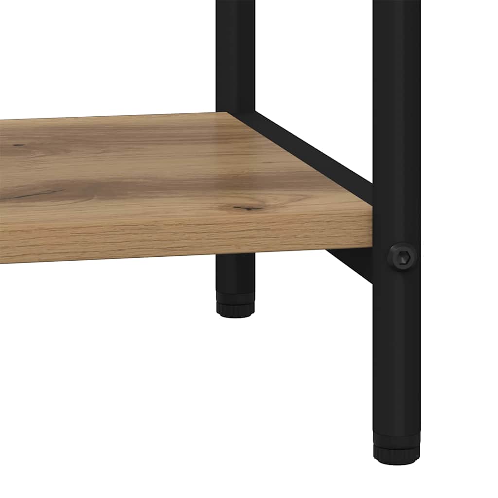 Bücherregal 3 Ebenen 40 x 30 x 109 cm Holzwerkstoff
