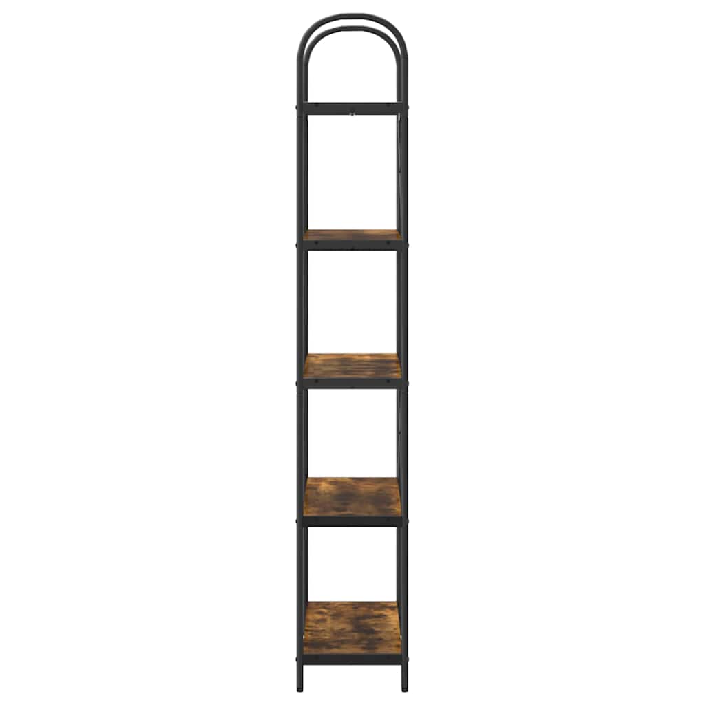 Bücherregal 5 Ebenen 80 x 30 x 183 cm Holzwerkstoff
