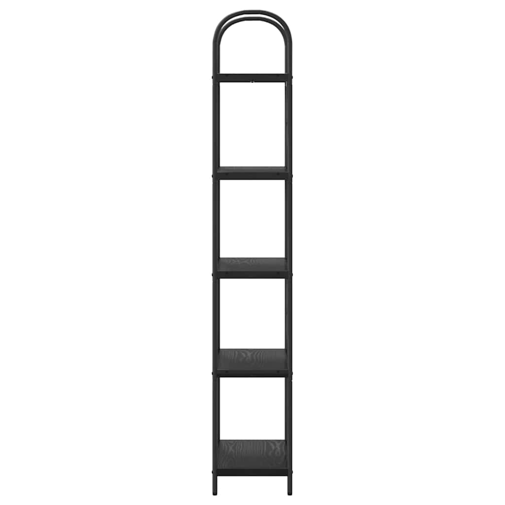 Bücherregal 5 Ebenen 60 x 30 x 183 cm Holzwerkstoff
