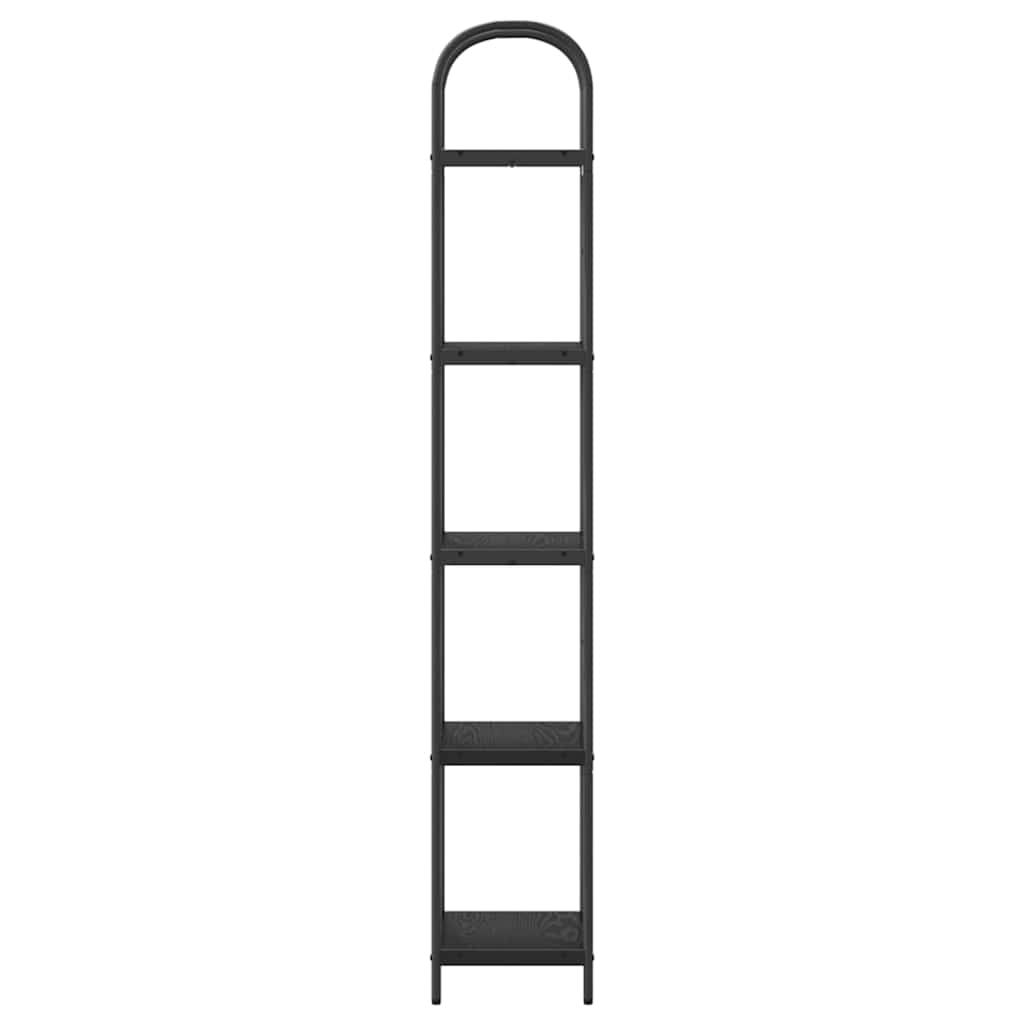 Bücherregal 5 Ebenen 40 x 30 x 183 cm Holzwerkstoff