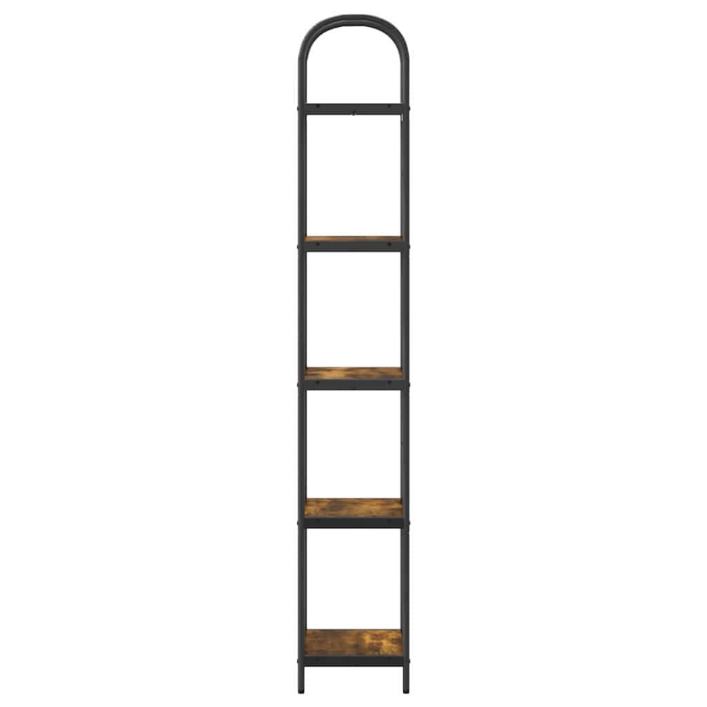 Bücherregal 5 Ebenen 40 x 30 x 183 cm Holzwerkstoff
