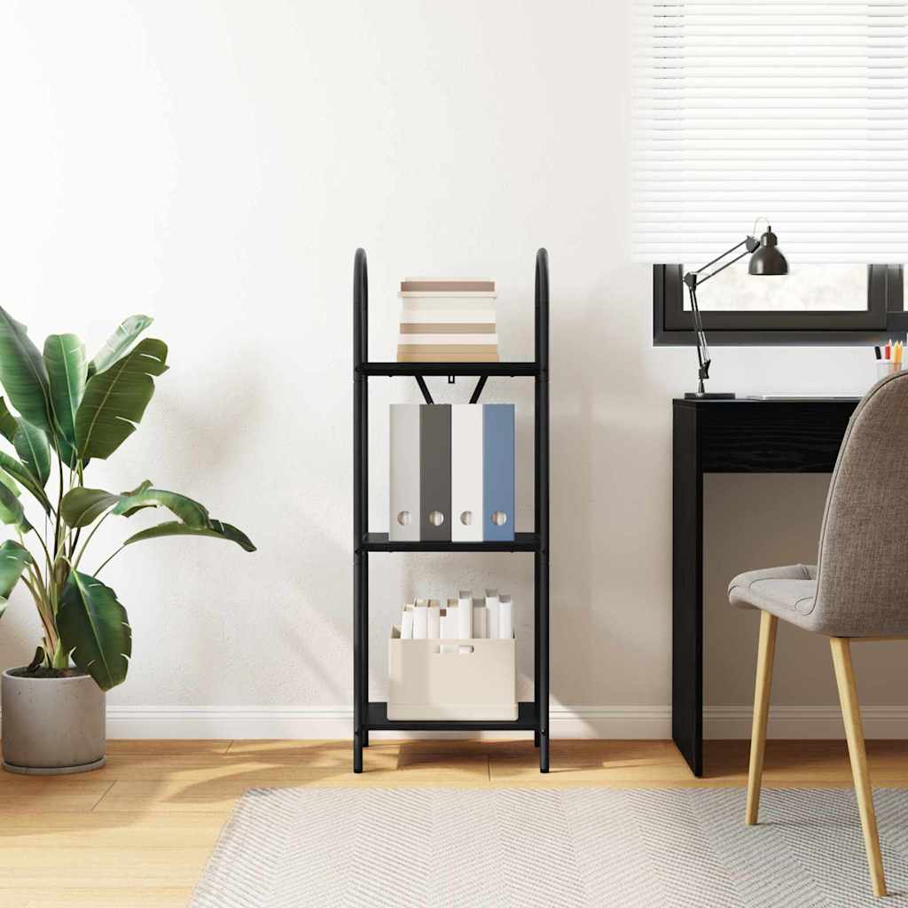 Bücherregal 3 Ebenen 40 x 30 x 109 cm Holzwerkstoff