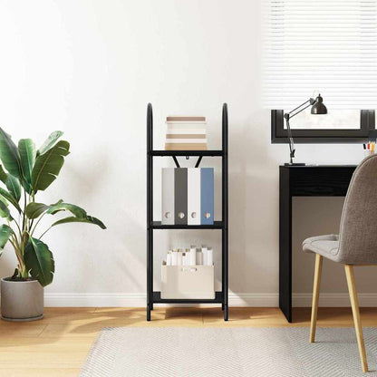 Bücherregal 3 Ebenen 40 x 30 x 109 cm Holzwerkstoff