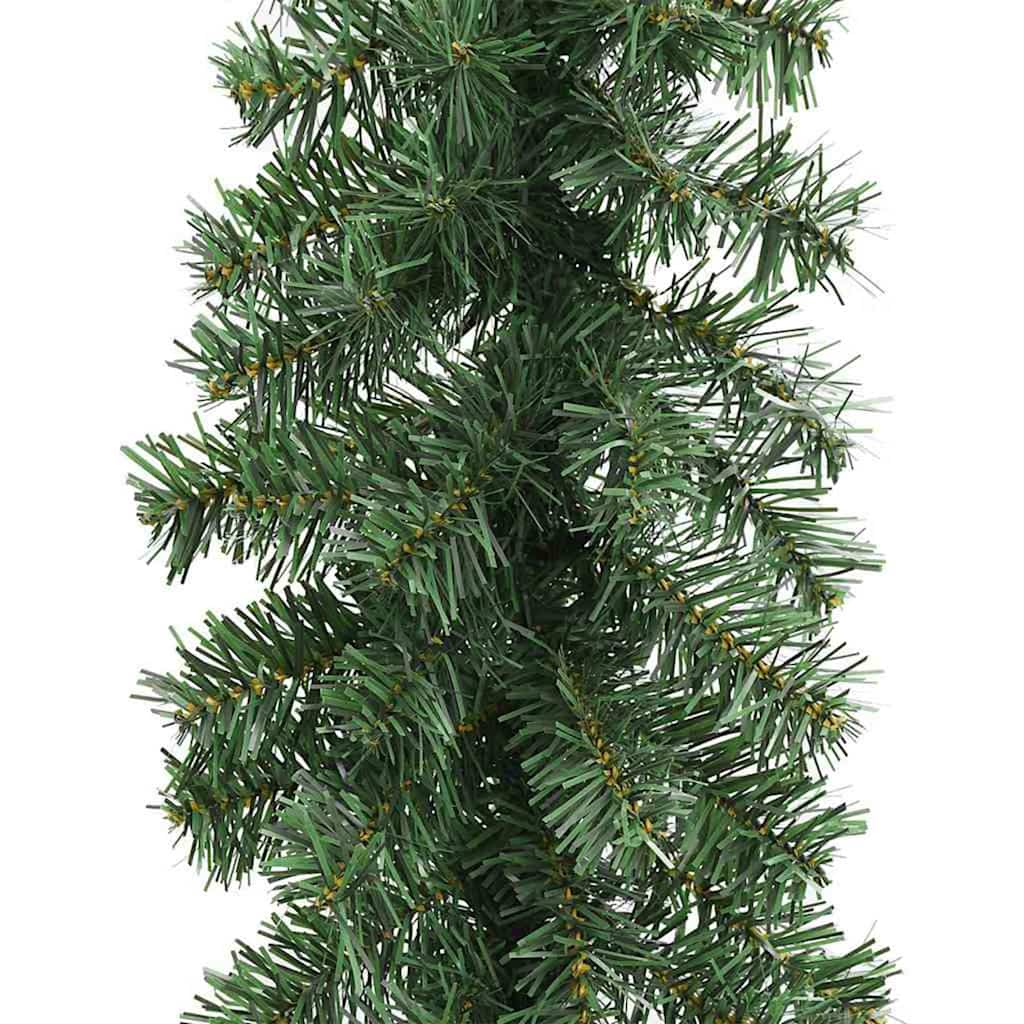 Weihnachtsgirlande 2 stk. Grün 20 m PVC