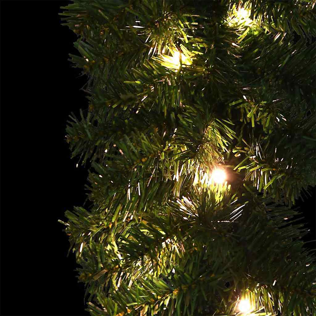 Weihnachtsgirlande 2 Stk. 600 LEDs Grün 20 m PVC